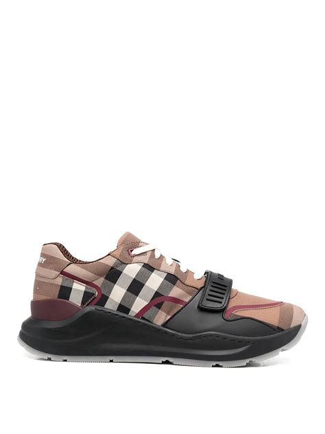 womens burberry trainers flannels|burberry regis sneakers black.